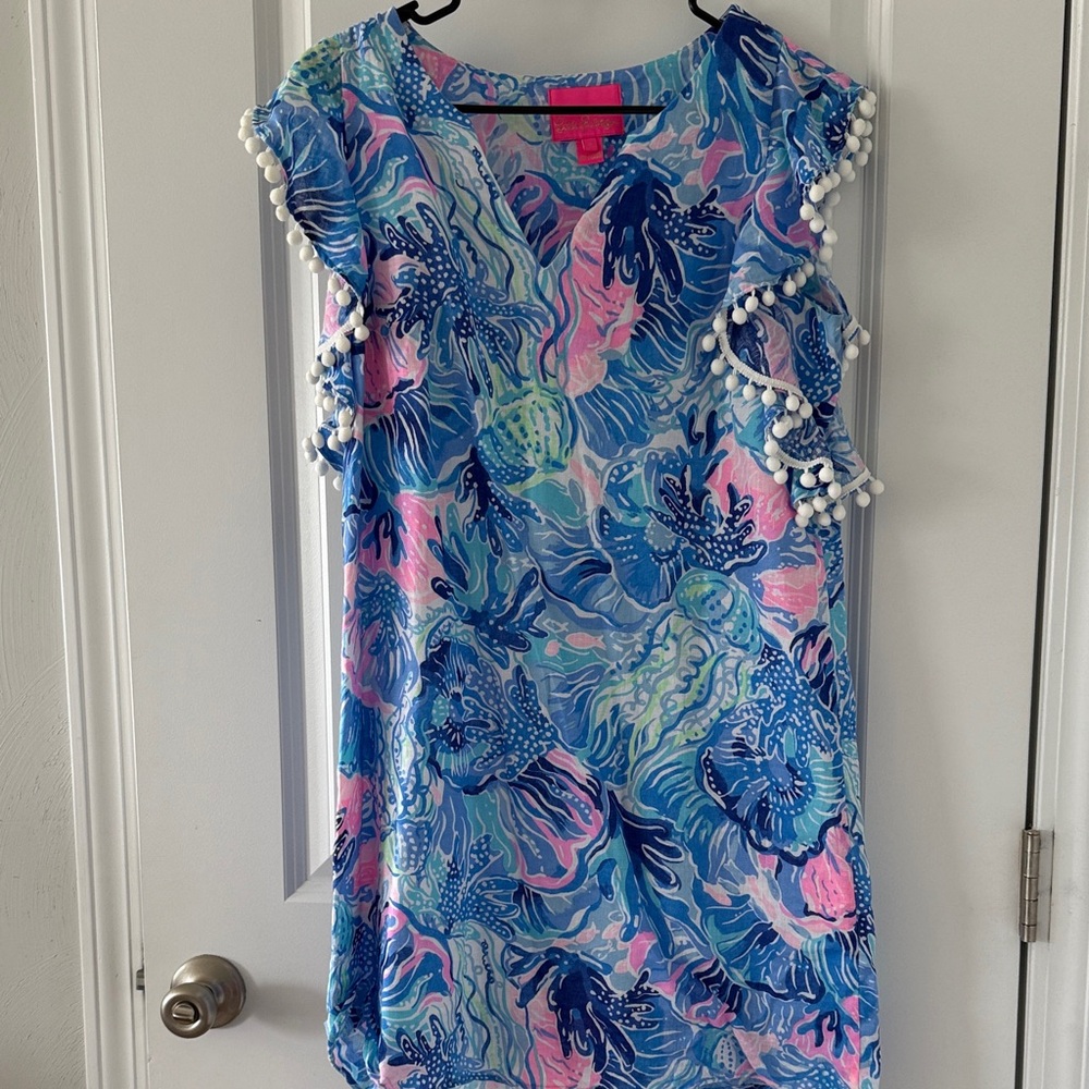 Lilly Pulitzer Dress in Blue and Pink